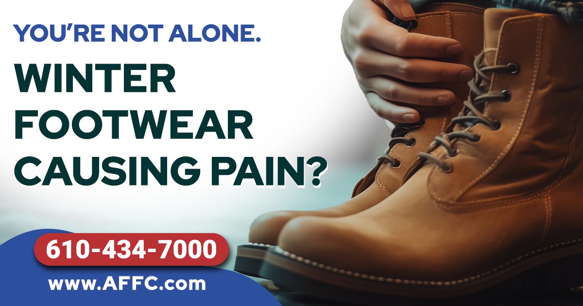 Winter Footwear Causing Foot Pain